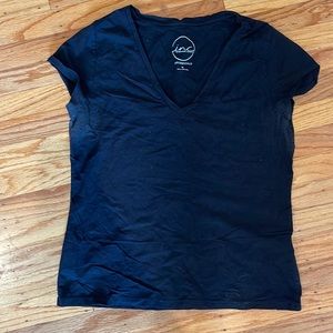 INC Black V-Neck